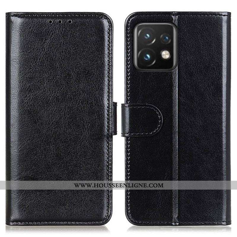 Housse Motorola Edge 40 Pro Simili Cuir Verni