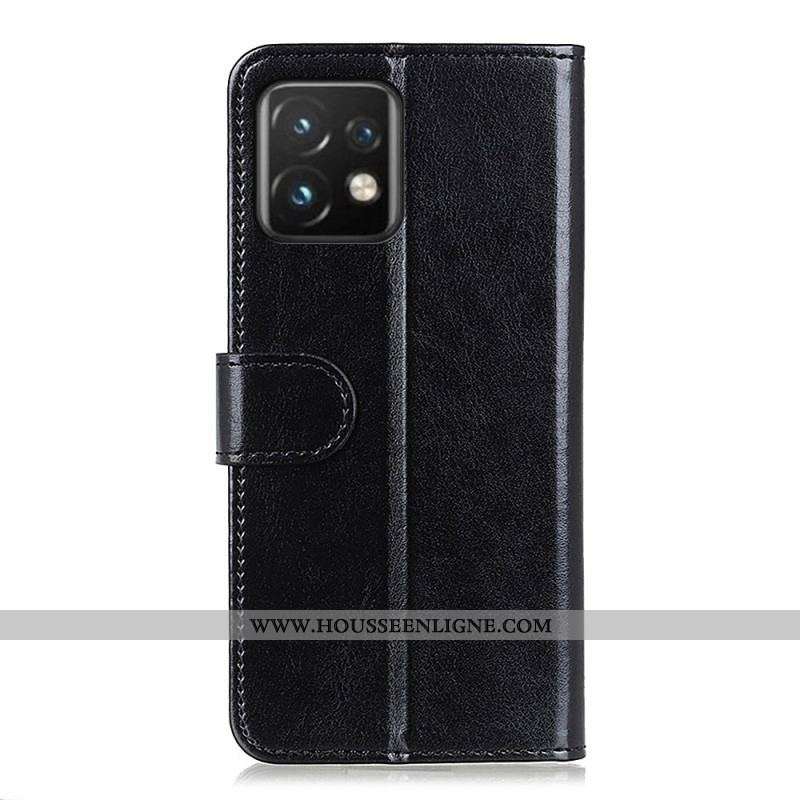 Housse Motorola Edge 40 Pro Simili Cuir Verni