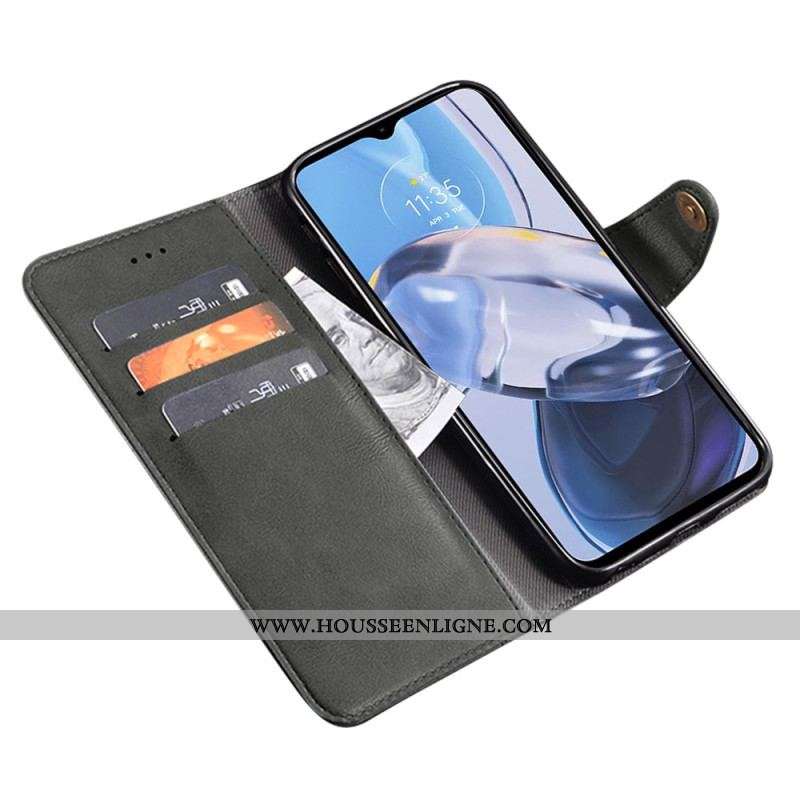 Housse Motorola Edge 40 Pro avec Rivets IDEWEI