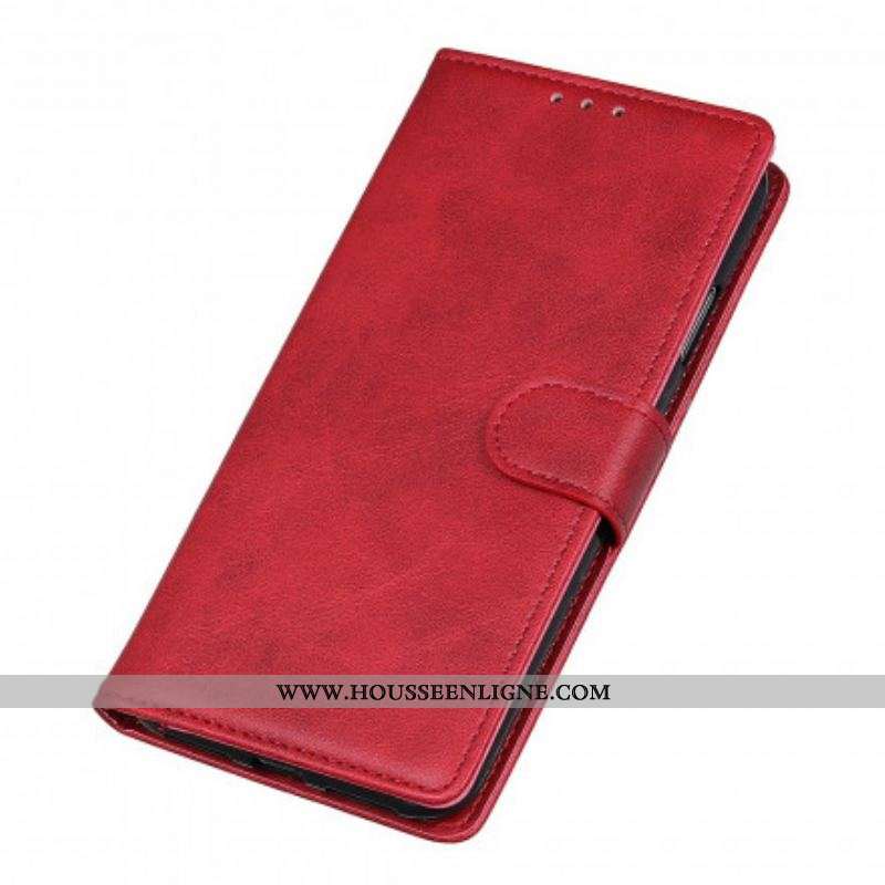 Housse Motorola G60s Effet Cuir Mat