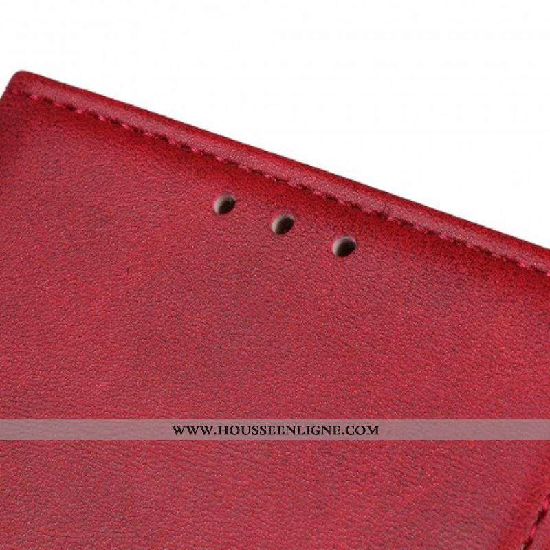 Housse Motorola G60s Effet Cuir Mat