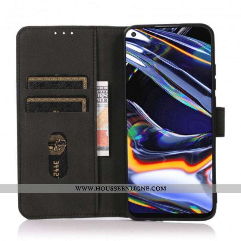 Housse Motorola G60s Effet Cuir Texturé KHAZNEH