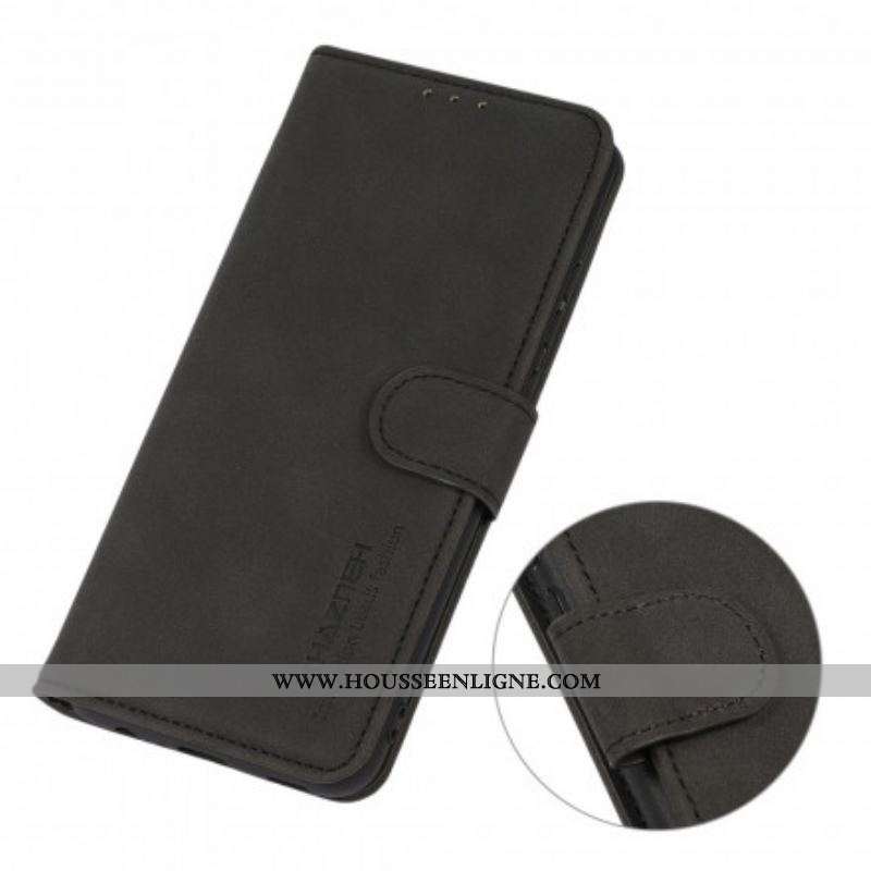 Housse Motorola G60s Effet Cuir Texturé KHAZNEH