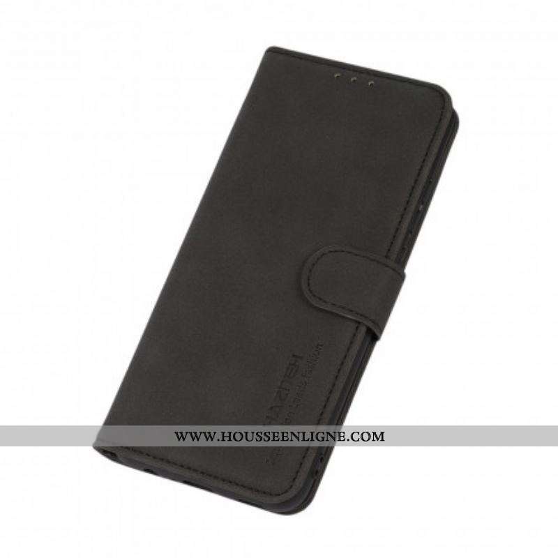 Housse Motorola G60s Effet Cuir Texturé KHAZNEH