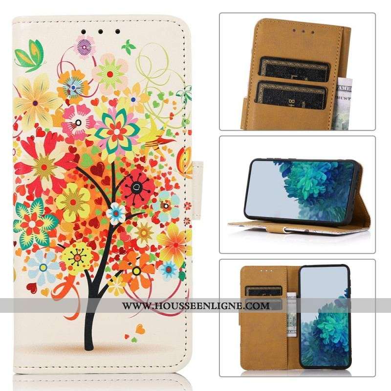 Housse OnePlus 10 Pro 5G Arbre Fleuri
