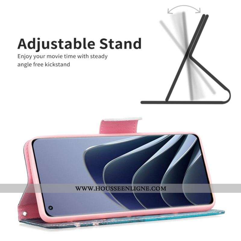 Housse OnePlus 10 Pro 5G Branches Fleuries