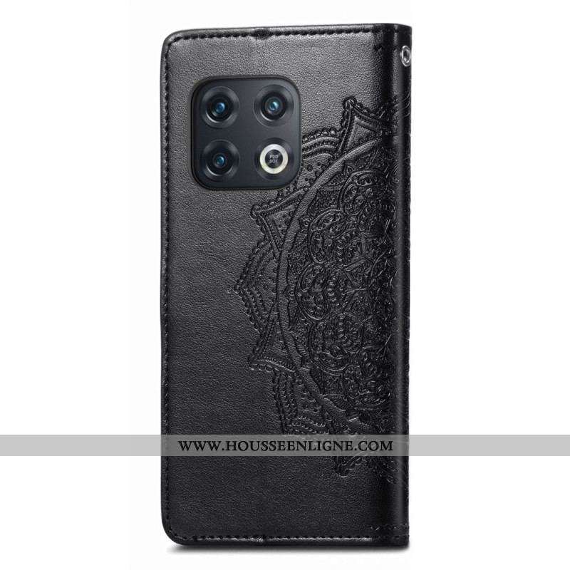 Housse OnePlus 10 Pro 5G Mandala Tribal à Lanière