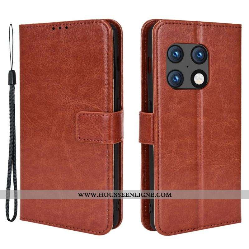 Housse OnePlus 10 Pro 5G Simili Cuir Flashy