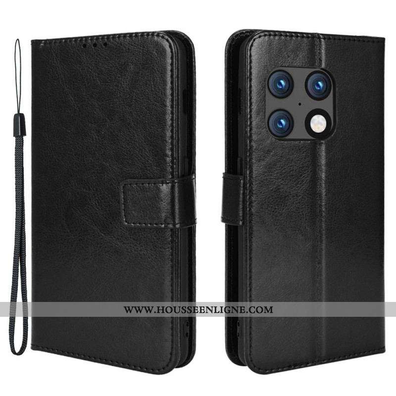 Housse OnePlus 10 Pro 5G Simili Cuir Flashy