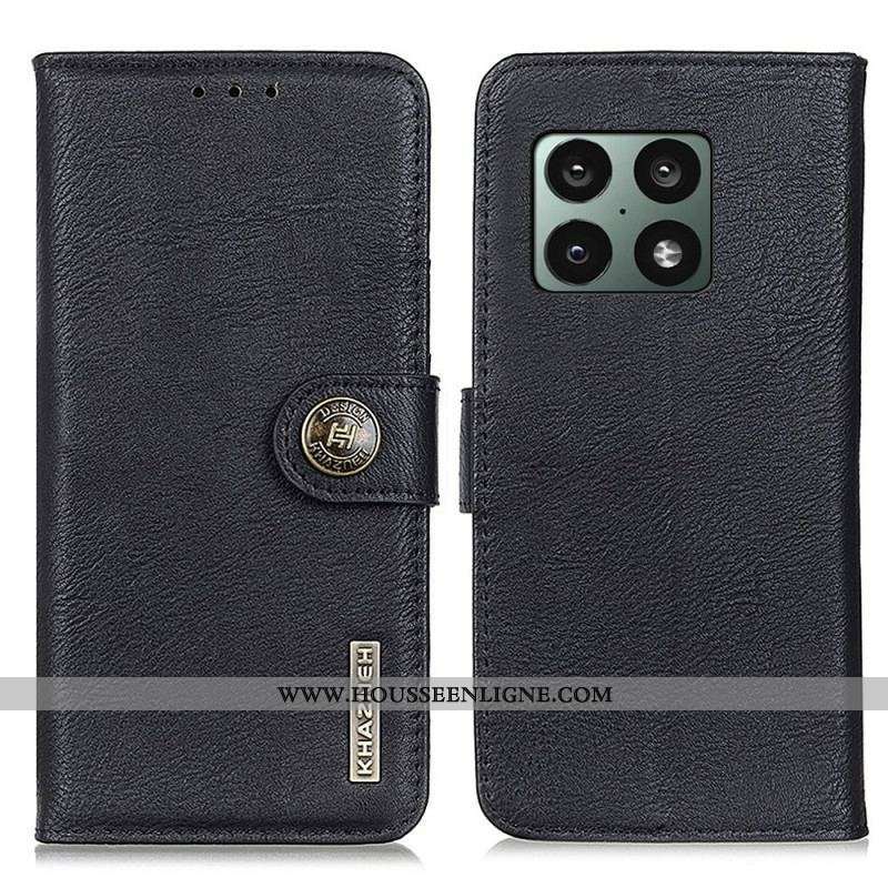 Housse OnePlus 10 Pro 5G Simili Cuir KHAZNEH