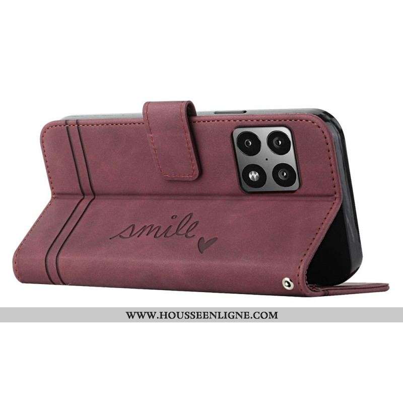Housse OnePlus 10 Pro 5G Smile à Lanière