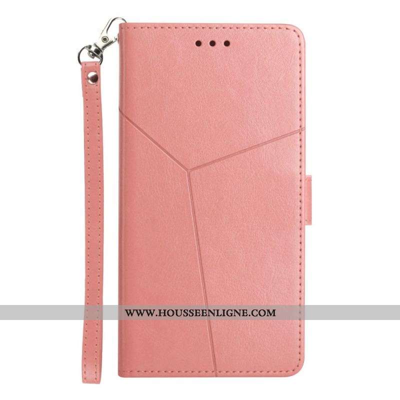 Housse OnePlus 10 Pro 5G Style Cuir Géo Y Design