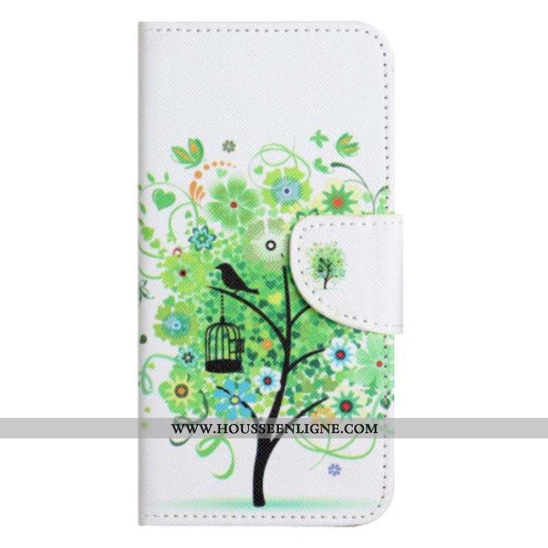 Housse OnePlus 10T 5G Arbre au Feuillage Vert
