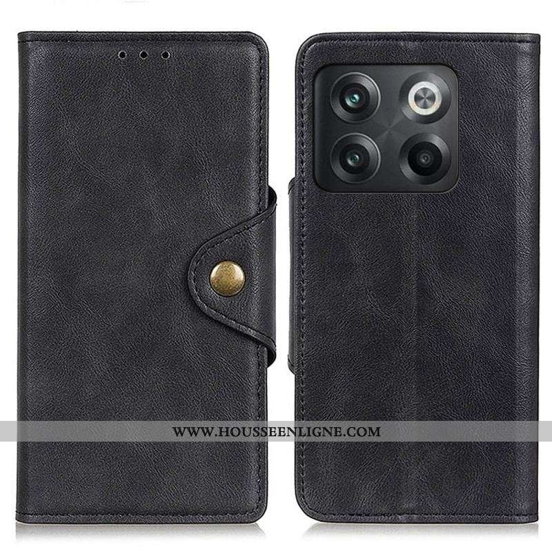 Housse OnePlus 10T 5G Bouton Magnétique