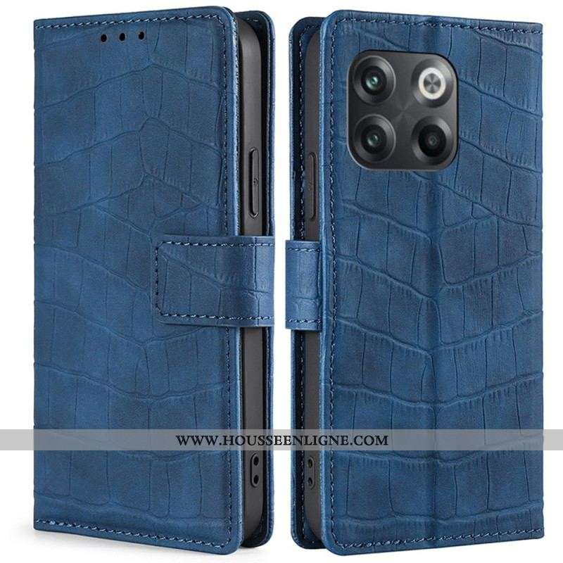 Housse OnePlus 10T 5G Crocodile