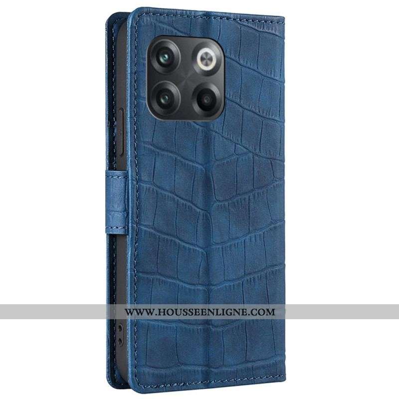 Housse OnePlus 10T 5G Crocodile