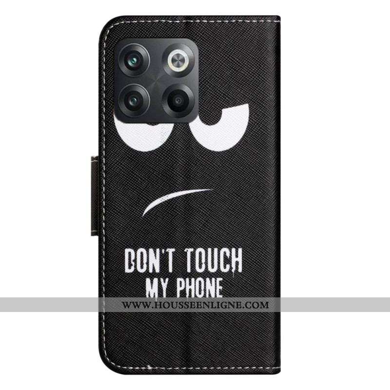 Housse OnePlus 10T 5G Don't Touch my Phone