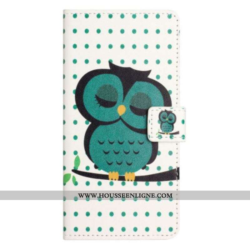 Housse OnePlus 10T 5G Hibou Endormi