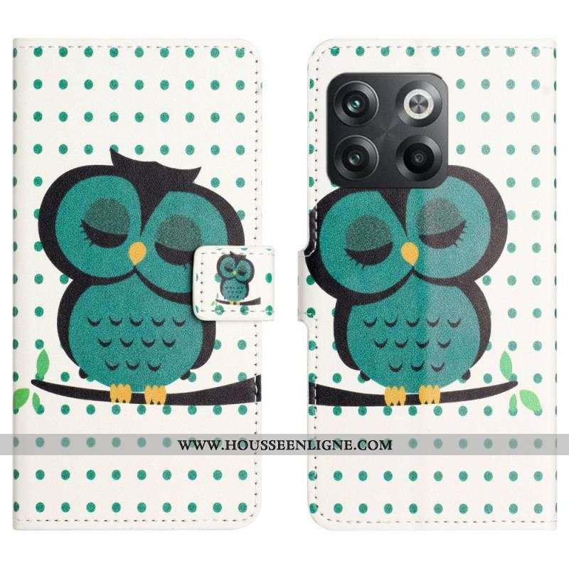 Housse OnePlus 10T 5G Hibou Endormi
