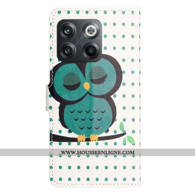 Housse OnePlus 10T 5G Hibou Endormi