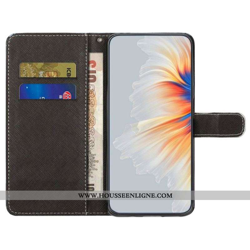 Housse OnePlus 10T 5G Loup à Lanière