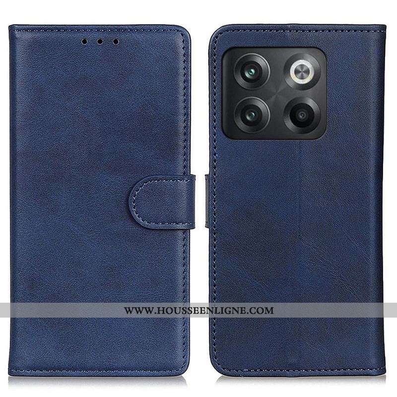 Housse OnePlus 10T 5G Simili Cuir Mat