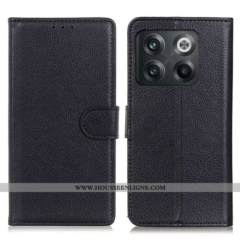 Housse OnePlus 10T 5G Simili Cuir Traditionnel