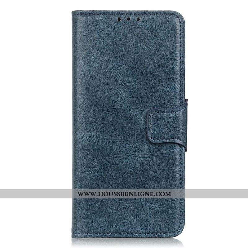 Housse OnePlus 10T 5G Style Cuir Fermoir Réversible
