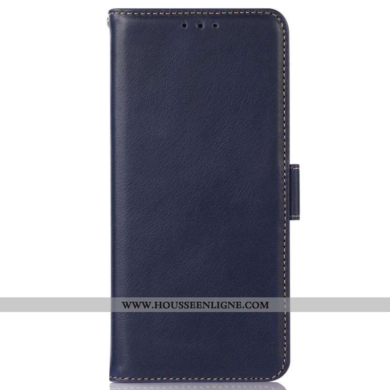 Housse OnePlus 10T 5G Véritable Cuir Fonction RFID