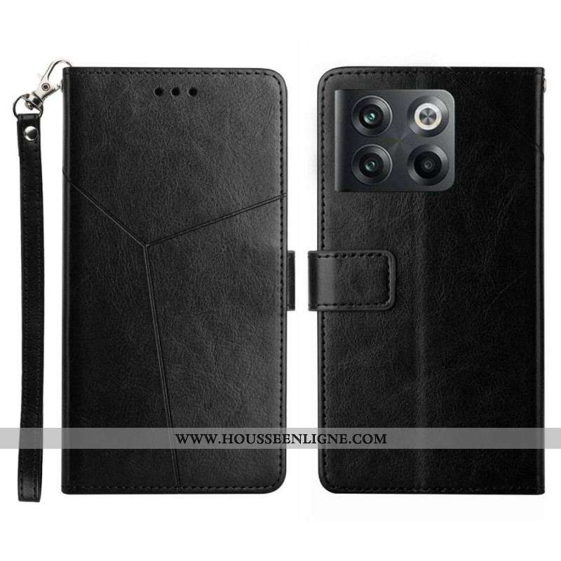 Housse OnePlus 10T 5G Y Design à Lanière