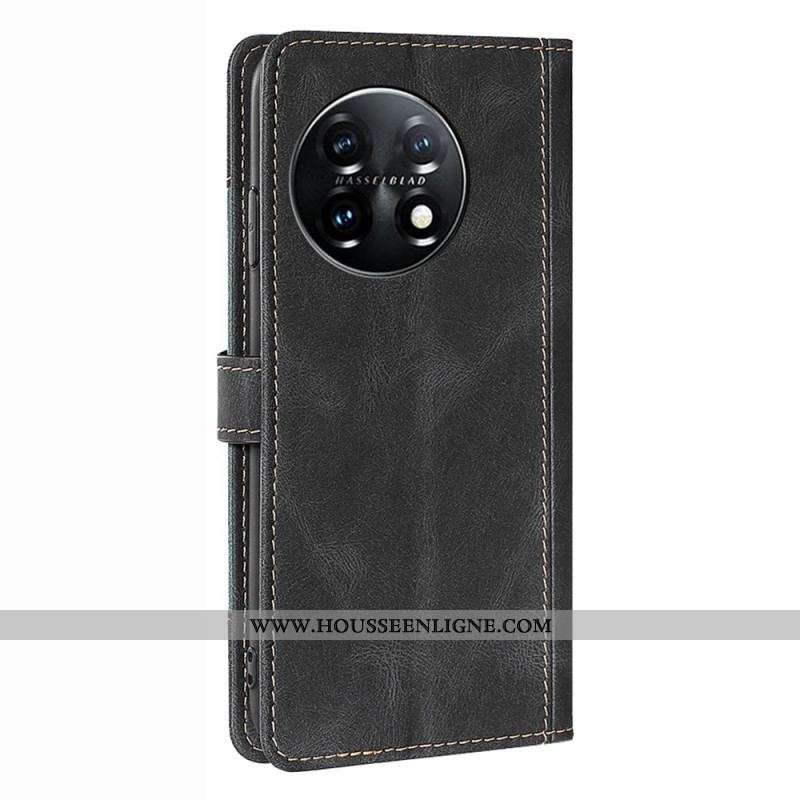 Housse OnePlus 11 5G Bicolore Florale