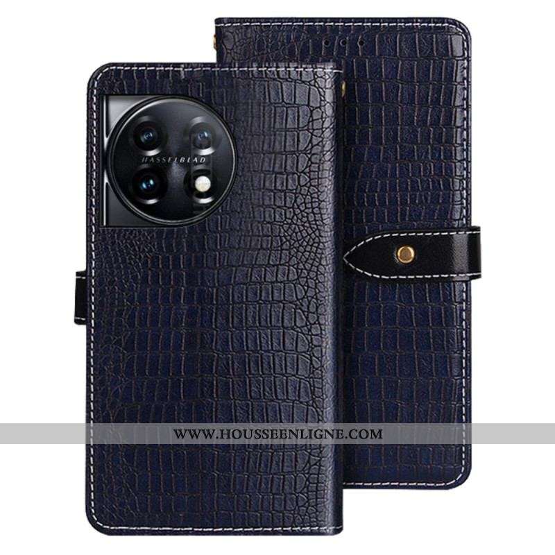 Housse OnePlus 11 5G Crocodile IDEWEI
