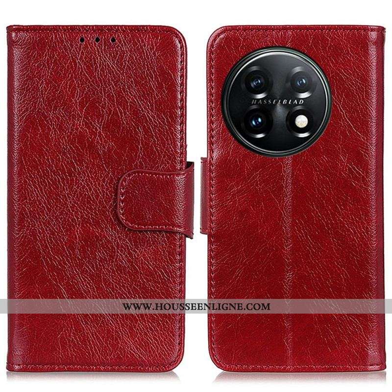 Housse OnePlus 11 5G Cuir Nappa Fendu