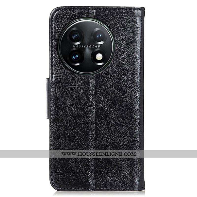 Housse OnePlus 11 5G Cuir Nappa Fendu