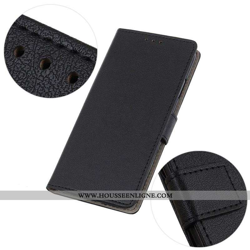 Housse OnePlus 11 5G Effet Cuir Classique