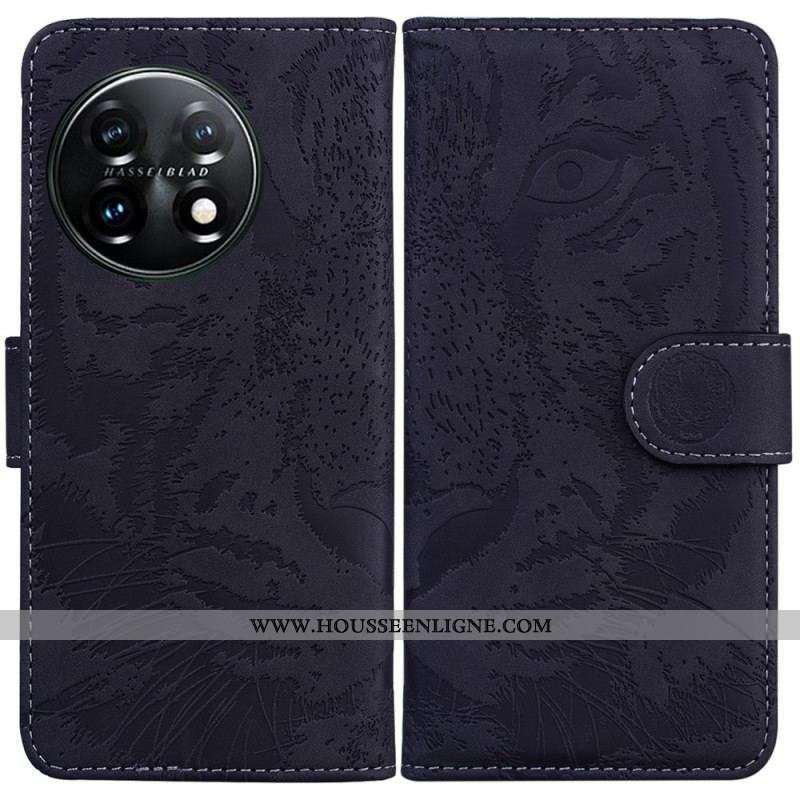 Housse OnePlus 11 5G Empreinte Tigre