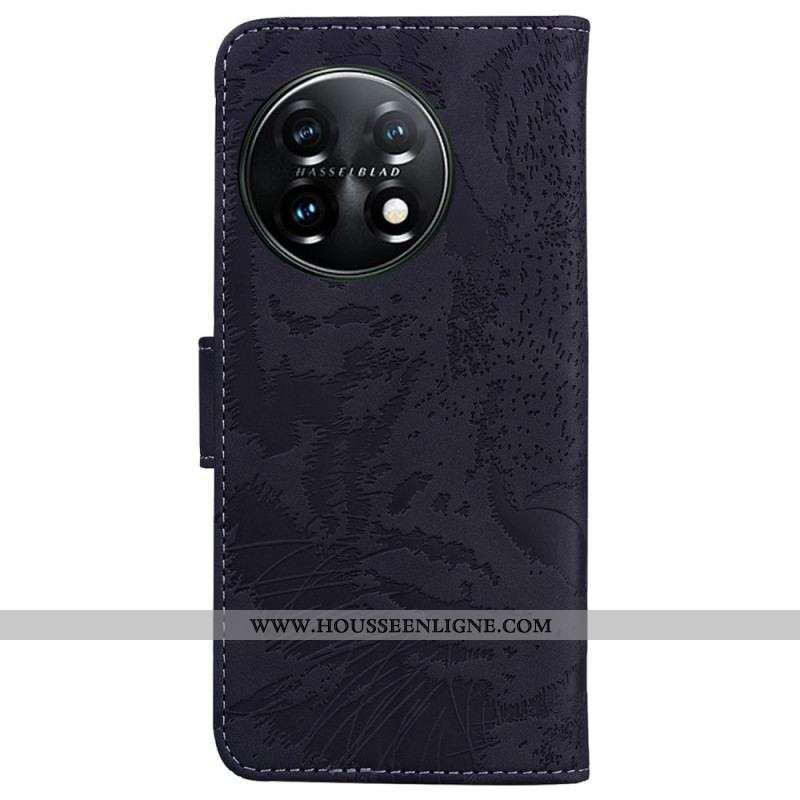 Housse OnePlus 11 5G Empreinte Tigre