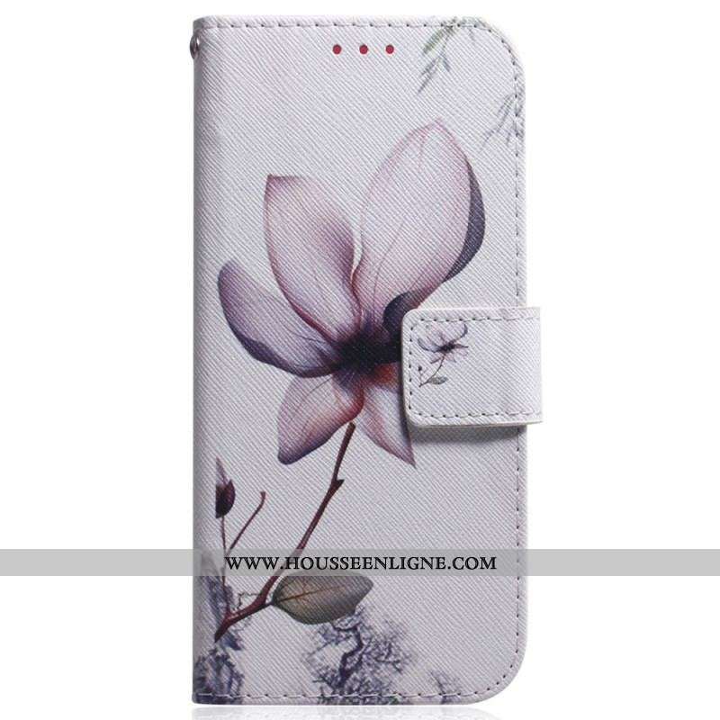Housse OnePlus 11 5G Fleur Vieux Rose