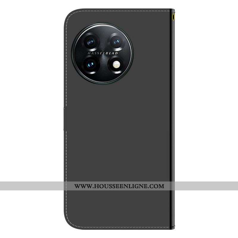 Housse OnePlus 11 5G Miroir et Lanière