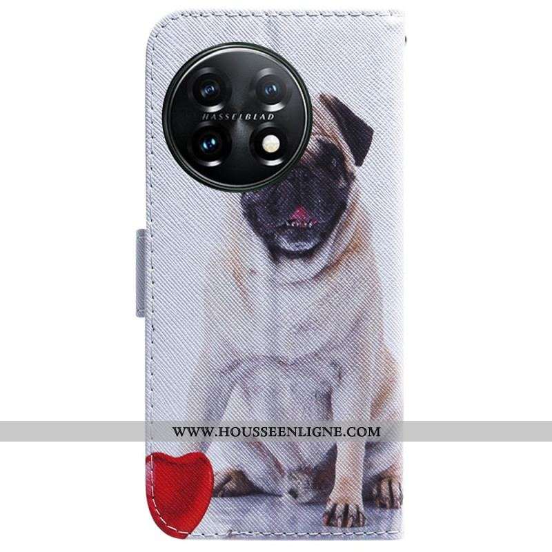 Housse OnePlus 11 5G Pug Dog