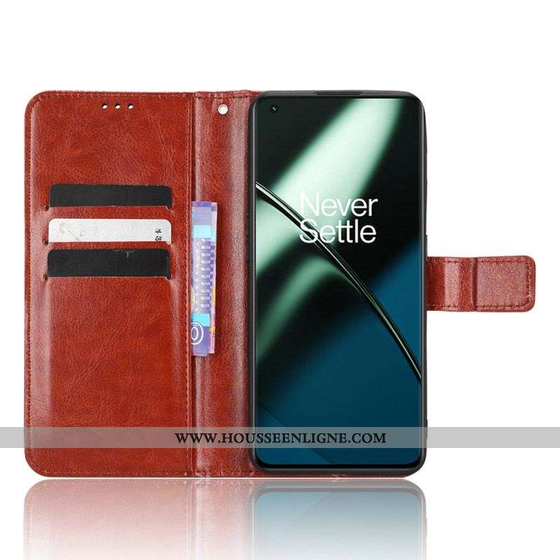 Housse OnePlus 11 5G Simili Cuir Flashy