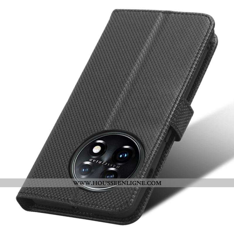 Housse OnePlus 11 5G Texturée à Lanière