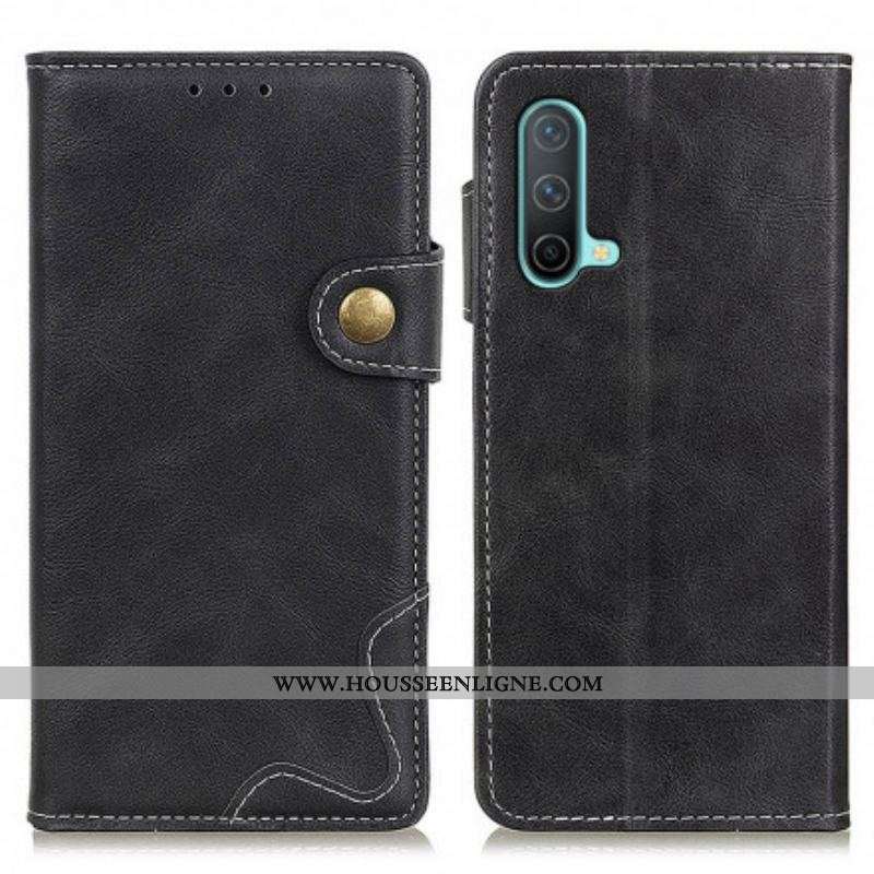 Housse OnePlus CE 5G Artistique Couture Bouton