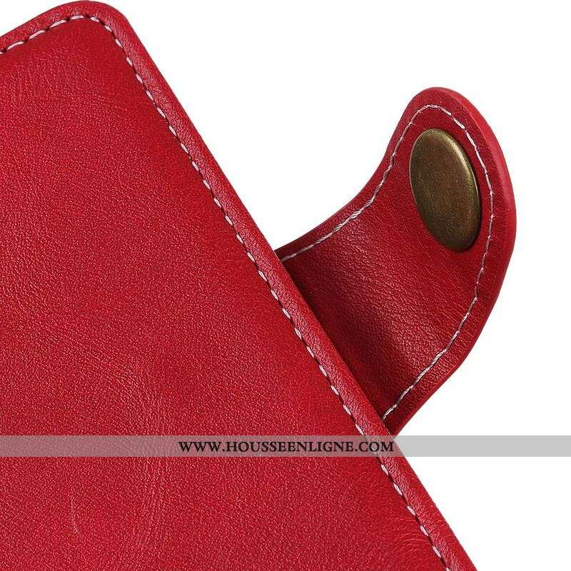 Housse OnePlus Nord 2 5G Artistique Couture Bouton