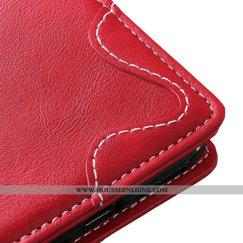 Housse OnePlus Nord 2 5G Artistique Couture Bouton