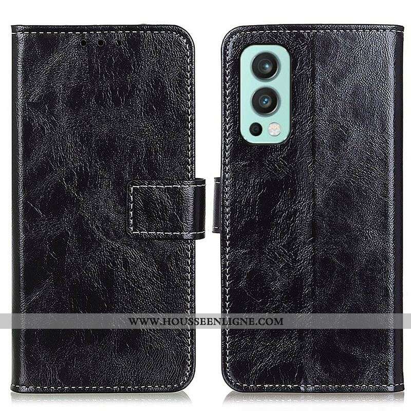Housse OnePlus Nord 2 5G Brillante et coutures apparentes