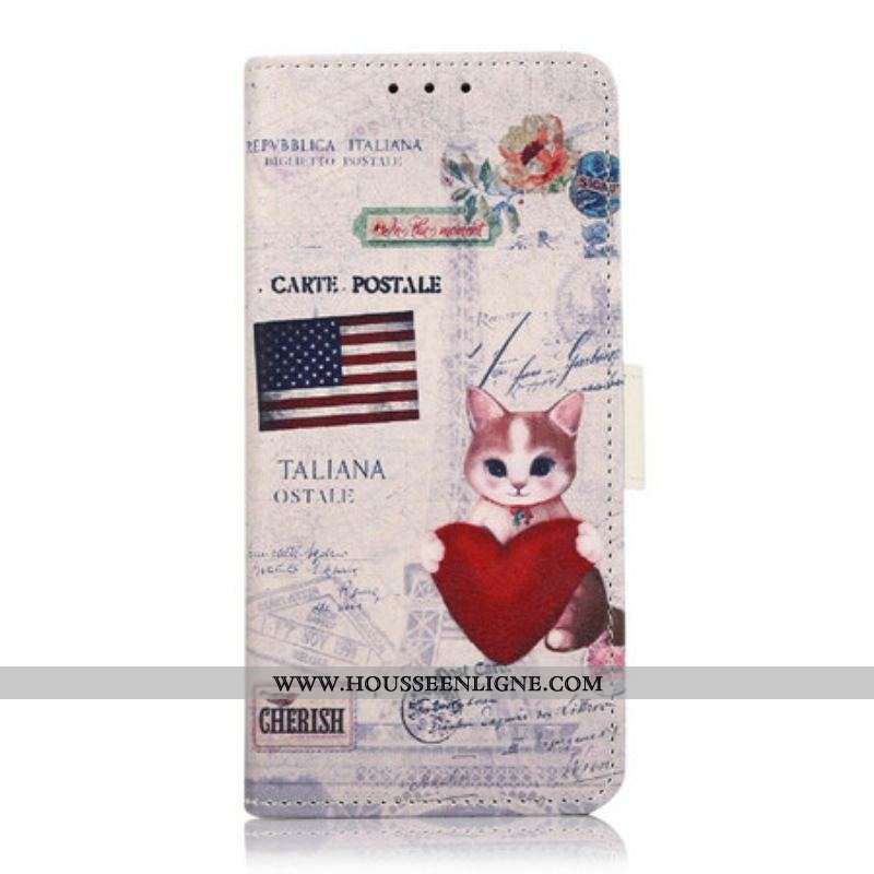 Housse OnePlus Nord 2 5G Chat Voyageur