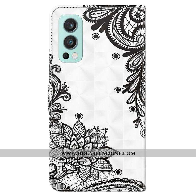 Housse OnePlus Nord 2 5G Chic Dentelle