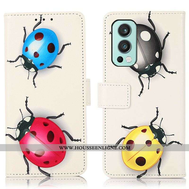 Housse OnePlus Nord 2 5G Coccinelles