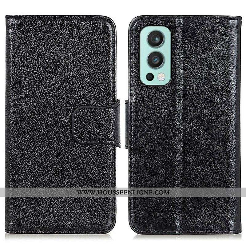 Housse OnePlus Nord 2 5G Cuir Nappa Fendu